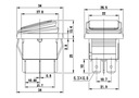 INTERRUPTEUR INTERRUPTEUR HERMETYCZNY AVEC ÉCLAIRAGE 12V photo 2 - milautoparts-fr.ukrlive.com