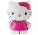 Шар из гелиевой фольги HELLO KITTY 60см СУПЕР БОЛЬШОЙ