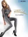 Mirella Microfibra колготки 40 DEN Гладкое покрытие 5/xxl Graphite #3