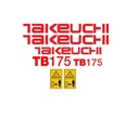 Наклейки-наклейки TAKEUCHI TB175 TB145 TB250 TB135