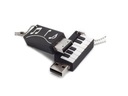 USB FLASH DISK 32 GB ORGAN KEYBOARD HUDBA + KĽÚČENKA EAN (GTIN) 5906146105287