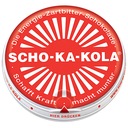 Čokoláda Scho-Ka-Kola mliečna s kofeínom plechovka Zloženie bez dodatkov