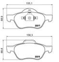 DISCS MIKODA 1758 GT PADS RENAULT LAGUNA III .. photo 3 - milautoparts-fr.ukrlive.com