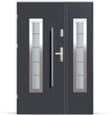 ПОЛЬСКИЕ ДВОЙНЫЕ ДВЕРИ APOLLO LUX INOX ПЕРИЛА
