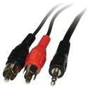 SSH8 Аудиокабель стереоразъем M — 2 x RCA M 20 см