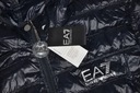 EMPORIO ARMANI EA7 páperová prechodná bunda s kapucňou XL NAVY BLUE Veľkosť XL