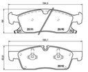 DISQUES MIKODA 2534 GT SABOTS DE FREIN JEEP GRAND CHEROKEE IV WK2 10R- AVANT 330MM photo 3 - milautoparts-fr.ukrlive.com