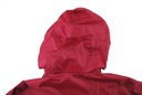 Juniorská bunda BRUGI JF1M veľ. 170-176 červená Kapucňa s kapucňou