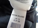 94_RIVER ISLAND__dámske jednoramenné šaty__36 S Zapínanie zips