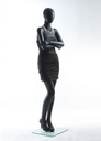 Dámska abstraktná figurína ČIERNA Výstavná AMY01 Farba čierna