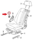 Nastavovací gombík sedadla Golf mk1 / Cabrio Garbus Katalógové číslo dielu 171 881 671