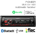 АВТОМОБИЛЬНАЯ РАДИО PIONEER MVH-S410BT USB iPhone BT