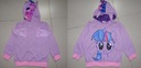 Detská mikina polyester viacfarebná veľkosť 100 Hrdina My little pony
