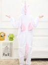 PYŽAMO JEDNOROŽEC KIGURUMI COSPLAY ONESIE TEPLÁKY R M Druh zapínateľný s kapucňou