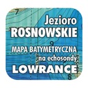 Карта озера Росновское на гидролокаторе Lowrance BG