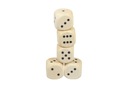 Набор кубиков DICE, 5 шт., 2x2 см, ДЕРЕВЯННЫЕ