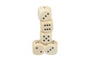 Набор кубиков DICE, 5 шт., 2x2 см, ДЕРЕВЯННЫЕ