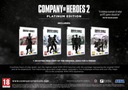 COMPANY OF HEROES 2 PLATINOVÁ EDÍCIA PL PC STEAM KĽÚČ + DARČEK Jazyková verzia Angličtina Francúzština Španielska Němčina Polština Taliančina