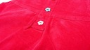 menčestrové šaty 301E KITI r 1 cca 74 cm ROSE Prevažujúcy materiál bavlna
