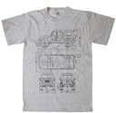 UAZ 3153 - koszulka z nadrukiem T-SHIRT ŁAZIK 3XL