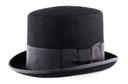 Pánsky klobúk CYLINDER 100% vlna veľkosť 55 Pohlavie Výrobok pre mužov