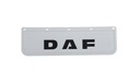 Брызговик DAF с тиснением TiR бело-черный