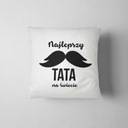Подушка для папы, Подушка «Лучший папа на свете», Подарок папе