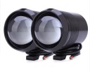 ФАРА ГАЛОГЕН МОТОЦИКЛ LED (СВІТЛОДІОД) U2 U2C + ВИМИКАЧ 2ШТ  (9153673639) фото min 6