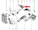 TUBE JUNCTION PIPE RADIATOR RENAULT TALISMAN 1.6 DCI photo 6 - milautoparts-fr.ukrlive.com