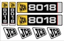 НАКЛЕЙКИ НАКЛЕЙКИ Мини-экскаватор JCB 8018 + пиктограммы