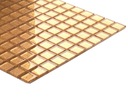 Sklenená mozaika Broskyňové zlato s trblietkami Povrch lesklý