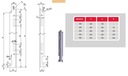 Oceľový radiátor SKUPINA STELRAD TERMOTEKNIK C22 400x1200 C 22 Bočný Maximálny pracovný tlak 10 bar