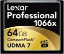 Возврат Lexar Compact Flash 64 ГБ CF 160 МБ/с 1066x