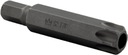 BIT KOŃCÓWKA 10MM TORX T70 x 75MM S2 Z OTWOREM