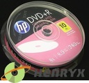 DVD+R 8,5 ГБ 8X шт.*10 HP DL с возможностью печати