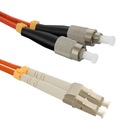 Patchcord LC/UPC-FC/UPC Duplex 5m Dĺžka kábla 5 m