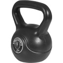 Gorilla Sports Kettlebell činka, plast, čierna, 2 kg Počet kusov v súprave 1