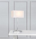 Stolná lampa SAVOY Chróm/biela 106305 - Markslojd Kód výrobcu 106305