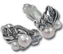 Strieborné perly flóra Kód výrobcu K-431/klips