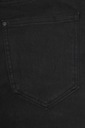 H&M Damskie Czarne Jeansowe Spodnie Rurki Wysoki Stan Bawełna S 26/32 Materiał dominujący bawełna
