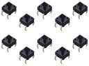 Przełącznik Tact Switch 6x6x5mm - [10szt]