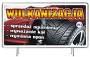 Solidny Baner reklamowy 3x1m Wulkanizacja - SZYLD Producent inny