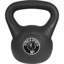 Gorilla Sports Kettlebell činka, plast, čierna, 14 kg Model 100342-00006-0019