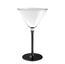 Бокалы MARTINI ONYX, 6 шт, 260 мл, Бокалы Martin черные