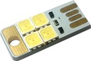 НАНО МИНИ-ЛАМПА-ФАКАР USB 4x LED5050