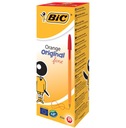 Традиционная быстросохнущая оранжевая шариковая ручка BIC Orange Fine Red 20x