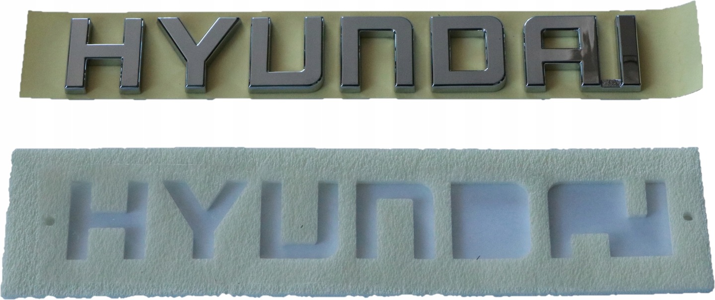 Oryginał Napis Hyundai i10 i20 i30 i40 ix20 Tucson