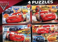 Puzzle 2x20 2x60 Autá 3 Clementoni