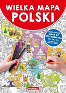 Mapa Polski Praca zbiorowa kolorowanka