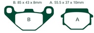 Тормозные колодки, колодки tgb blade 325 425 525 target 325 400 550